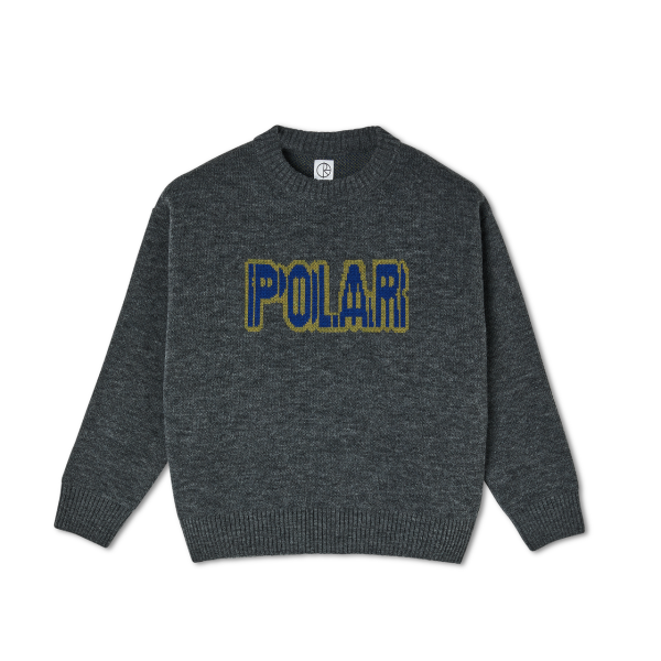 Polar,, Earthquake logo knit sweater